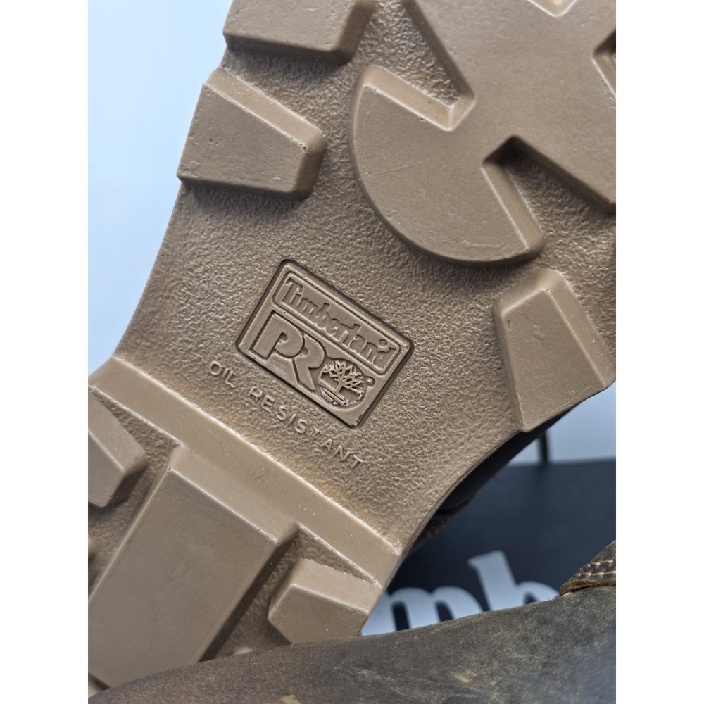 Timberland Pro Sawhorse 6" Size 11M Mens Work Boots Waterproof Soft Toe New - Picture 7 of 13